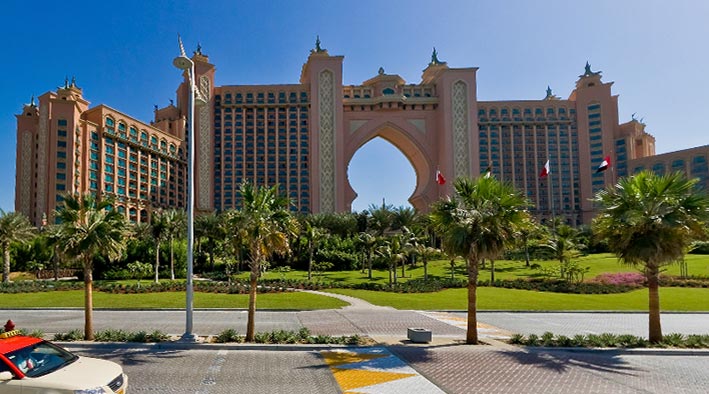 Show&nbsp;Hotel Atlantis - The Palm Jumeirah - Dubai&nbsp;- 360&deg; Panorama Photo