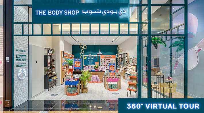 The Body Shop, Al Zahia City Centre Sharjah - 360 VR Shop