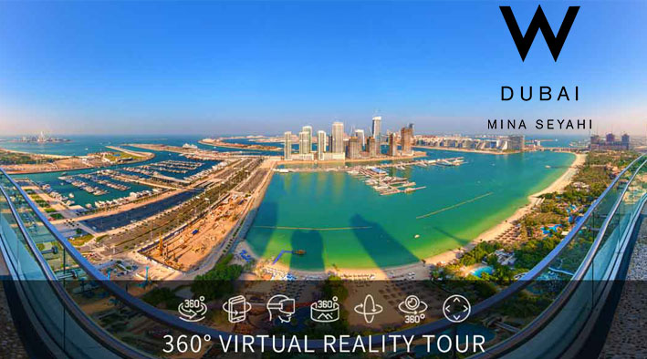 W Dubai Hotel - Mina Seyahi - 360 VR Dubai